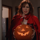 Vanessa Bayer's pumpkin is terrifying.